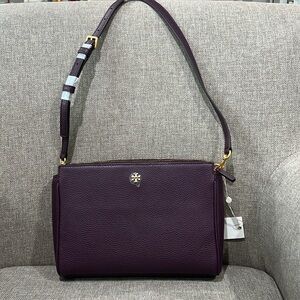Tory Burch Blake Crossbody New Plum